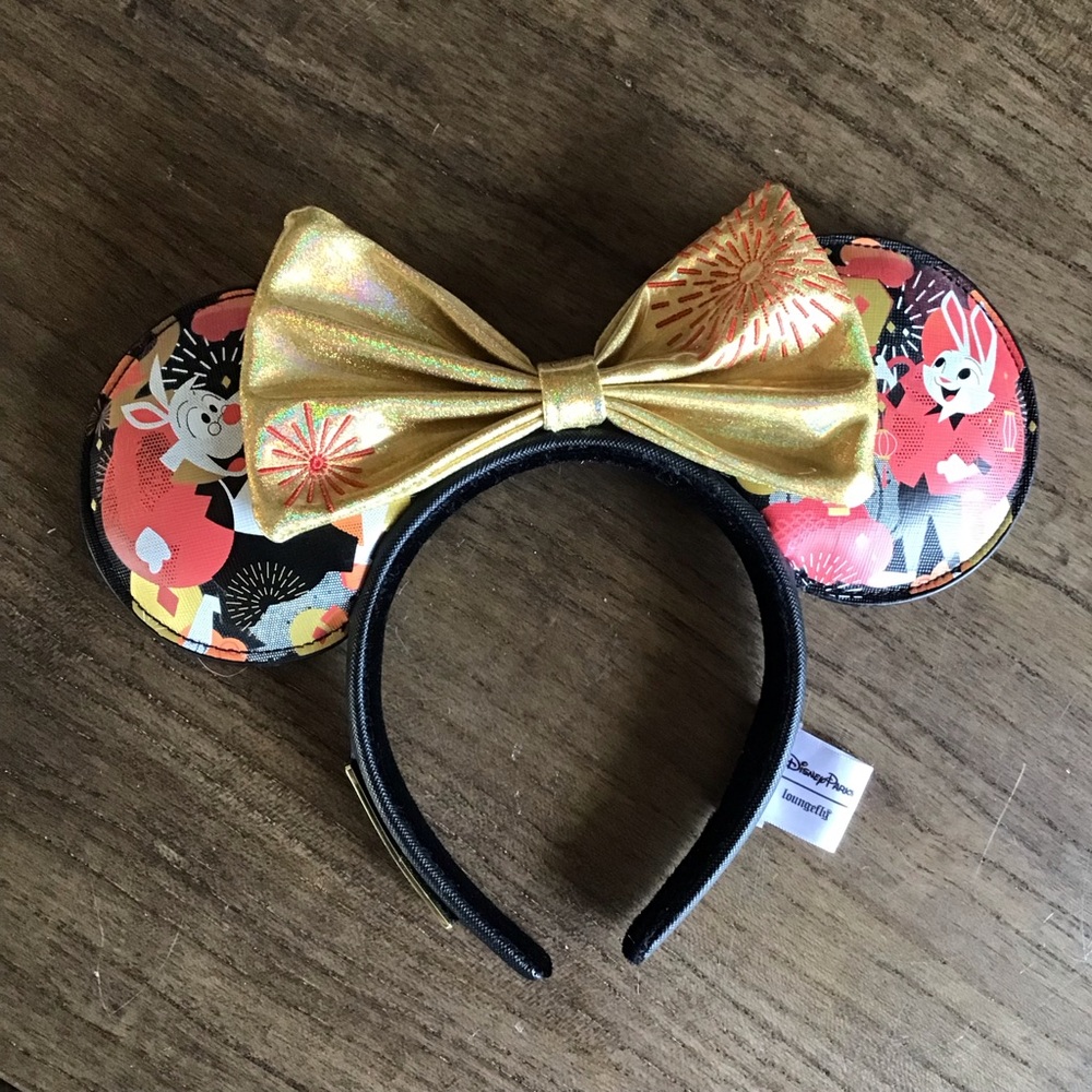 Disney Year of The Rabbit Bow Mouse Ears (One Size)
